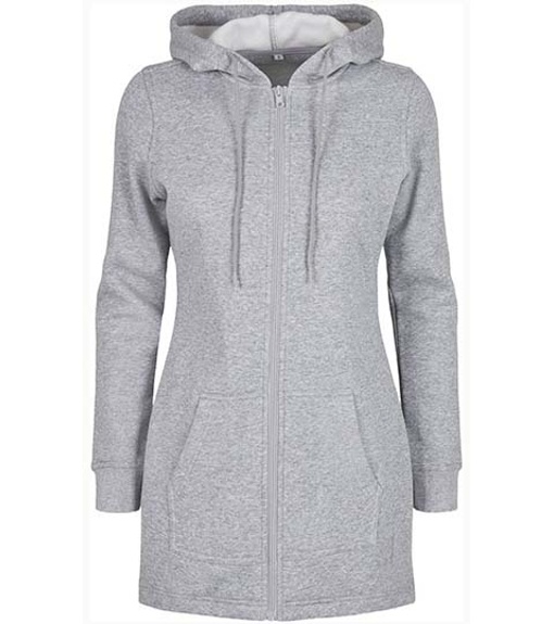 Build Your Brand Dámska parka BY148 Heather Grey 4XL