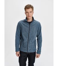 Pánska fleecová mikina Factor Malfini tmavý denim melír