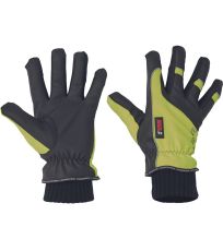 Zimné pracovné rukavice 1st WINTER OS čierna