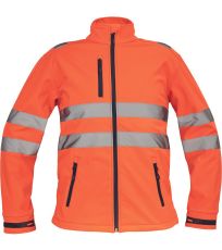 Pánska HI-VIS softshellová bunda MURCIA Cerva