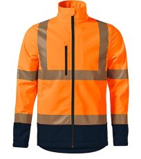 Unisex softshellová reflexná bunda HV Drop RIMECK