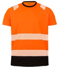 Unisex recyklované bezpečnostné tričko R502X Result 