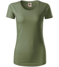 Dámske tričko Origin Malfini khaki