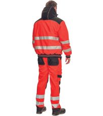 Zateplená HI-VIS pilotka 03010466 Knoxfield Červená