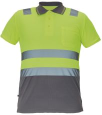 Pánska HI-VIS polokošeľa CADIZ Cerva