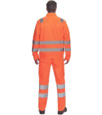 Pánska HI-VIS pracovná bunda MALAGA Cerva oranžová