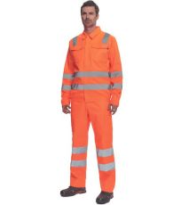 Pánska HI-VIS pracovná bunda MALAGA Cerva oranžová
