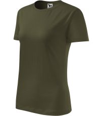 Dámske tričko Classic New Malfini military