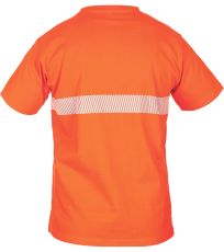 Unisex reflexné tričko RUPSA RFLX Cerva oranžová