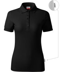 Dámska polokošeľa Reserve RIMECK čierna 01 (brand label)