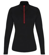 Dámske funkčné tričko s 1/4 zipsom TR120 TriDri®