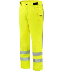 Pracovné nohavice unisex reflex T65 Tricorp fluorescenčná žltá