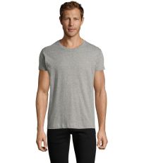 Pánske tričko REGENT FIT SOĽS Grey melange