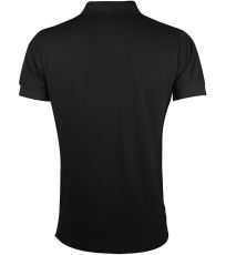 Pánske polo tričko PORTLAND SOĽS Čierna