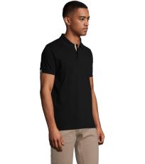 Pánske polo tričko PORTLAND SOĽS Čierna