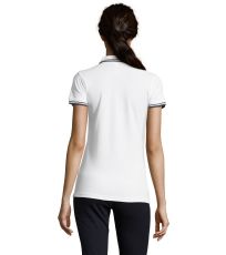Damské polo tričko PASADENA WOMEN SOĽS White / Navy