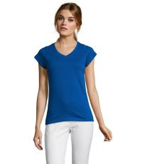 Dámske tričko MOON SOĽS Royal blue