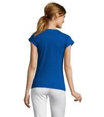 Dámske tričko MOON SOĽS Royal blue