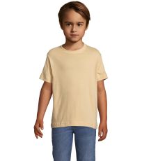 Detské tričko s krátkym rukávom REGENT KIDS SOĽS Sand
