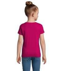 Dievčenské tričko s krátkym rukávom CHERRY SOĽS Fuchsia