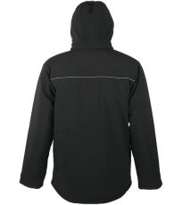 Pánska softshell bunda ROCK MEN SOĽS Čierna