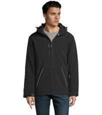 Pánska softshell bunda ROCK MEN SOĽS Čierna