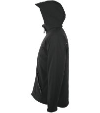 Pánska softshell bunda ROCK MEN SOĽS Čierna