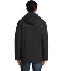 Pánska softshell bunda ROCK MEN SOĽS Čierna