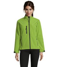 Dámska softshell bunda ROXY SOĽS Absinthe green