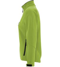 Dámska softshell bunda ROXY SOĽS Absinthe green