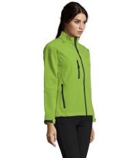 Dámska softshell bunda ROXY SOĽS Absinthe green