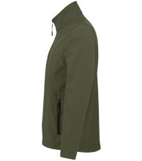 Pánska softshell bunda RACE MEN SOĽS Army