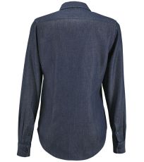 Dámska košeľa s dlhým rukávom BARRY WOMEN SOĽS Denim brut