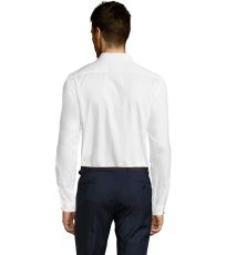 Pánska košeľa s dlhým rukávom BRODY MEN SOĽS Biela