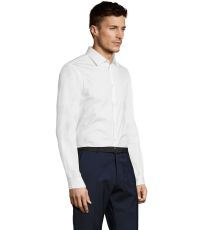 Pánska košeľa s dlhým rukávom BRODY MEN SOĽS Biela