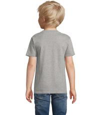 Detské tričko PIONEER KIDS SOĽS Grey melange