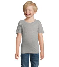 Detské tričko PIONEER KIDS SOĽS Grey melange