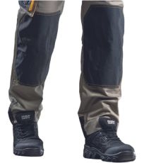 Ľahká bezpečnostná obuv ZIP S3S MF SR Panda čierna