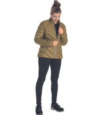 Dámska zateplená bunda L-SURE SYLVIA LADY Cerva olivová