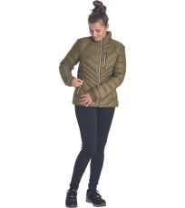 Dámska zateplená bunda L-SURE SYLVIA LADY Cerva olivová