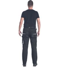 Pracovné zimné zateplené nohavice EMERTON STR Cerva čierna