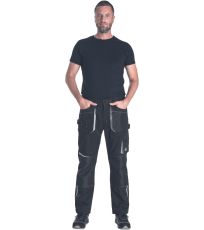 Pracovné zimné zateplené nohavice EMERTON STR Cerva čierna