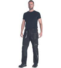 Pracovné zimné zateplené nohavice EMERTON STR Cerva čierna