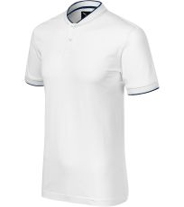 Pánske polo tričko Diamond Malfini premium biela