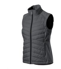 Dámska hybridná vesta Cross Malfini premium svetlý antracit