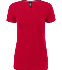 Dámske tričko Action V-neck Malfini premium