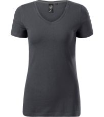Dámske tričko Action V-neck Malfini premium