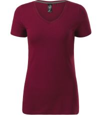 Dámske tričko Action V-neck Malfini premium